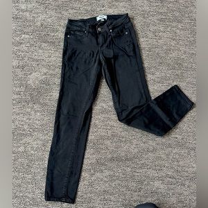 Black Paige Jeans - Verdugo crop size 24